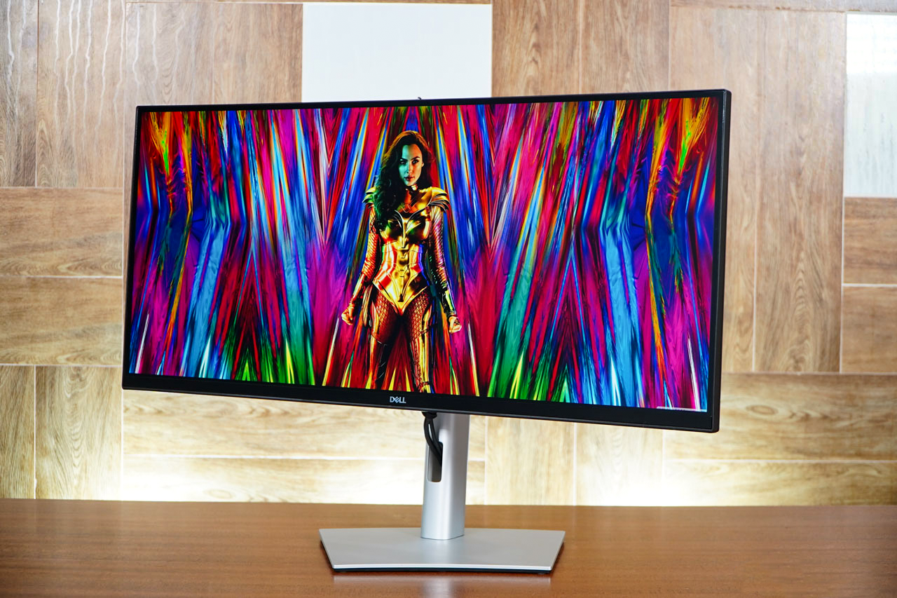 Màn Hình Cong Dell Ultrawide 34 Inch P3421W Chuyên Thiết Kế Đồ Họa ( Chính  Hãng)